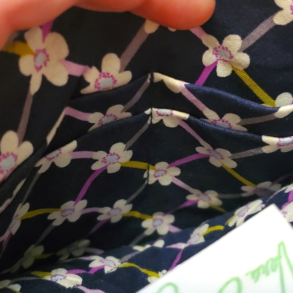 Vera Bradley Mini Hipster Floral Nightingale EUC - Picture 7 of 9